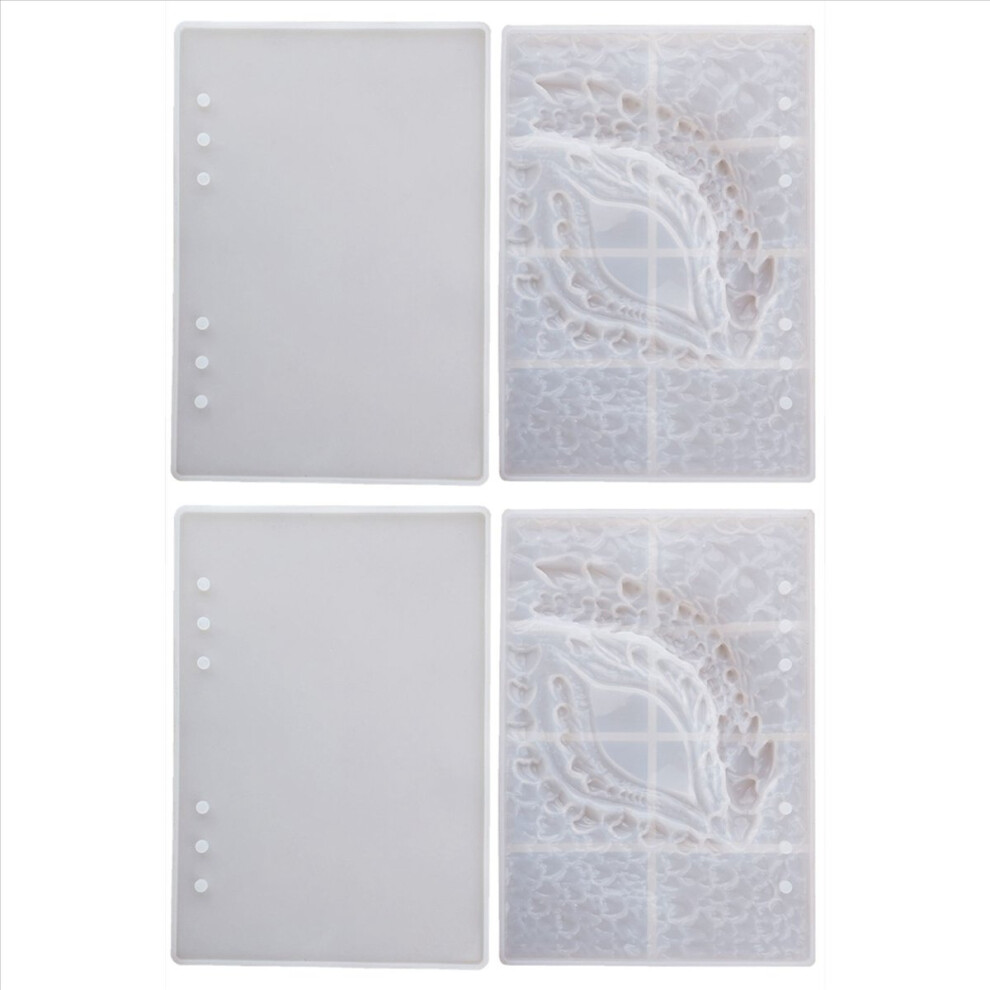 2Pcs Diy Book Cover Crystal Epoxy Resin Mold 4713420276011