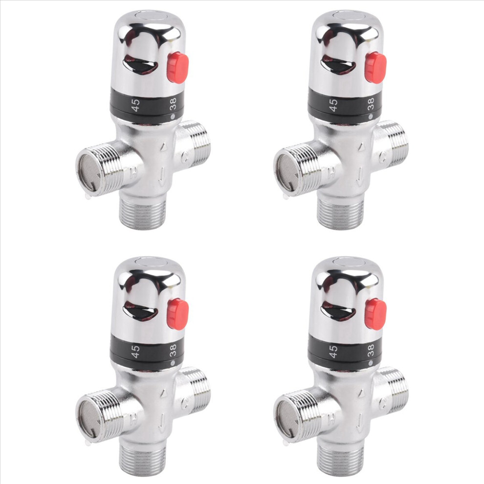 Copper 3-Way Thermostatic Mixing Valve 3/4 Inch Solar Water Heater 4713420279890