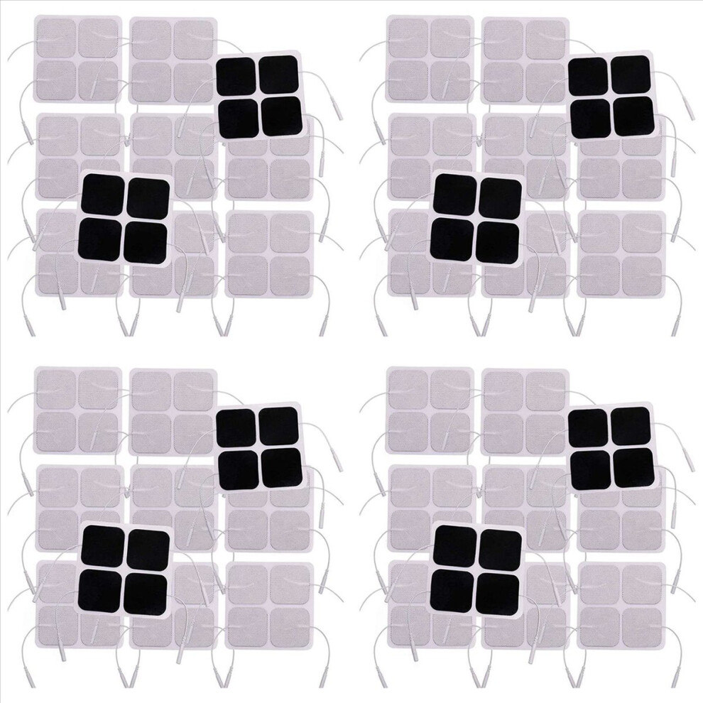 TENS Unit Pads, 2X2 Electrodes for EMS Muscle Stimulator