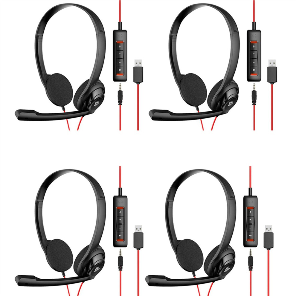 Usb Headset With Microphone For Computer, Headset For Boom 4713420278107