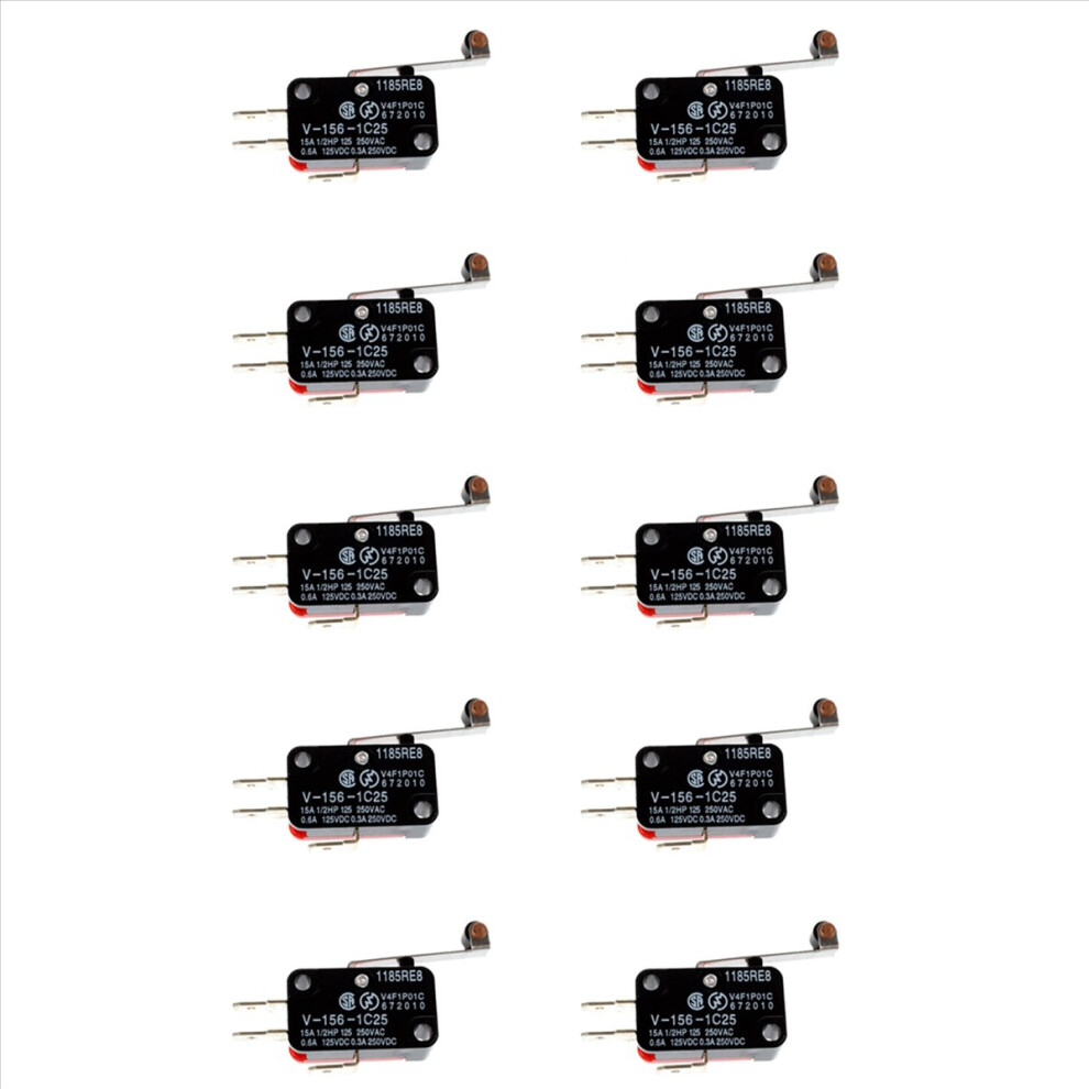 Mini Limit Switch Spdt Snap Action Lot - Red And Black 4713420280759