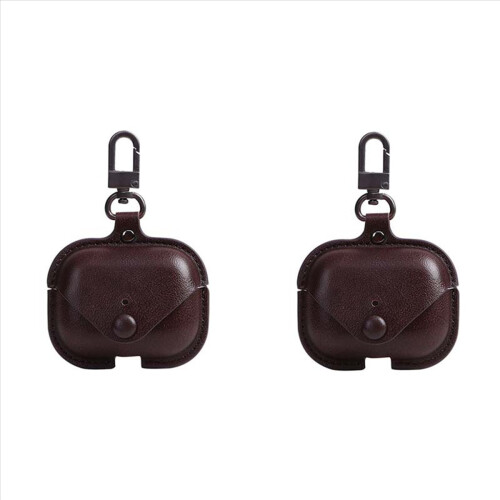 3D Headphone Case for Case Leather Cover Dark Brown