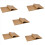 100Pcs Parchment Paper,Precut Baking Liners Sheets Paper,12 X 16 Inch 1