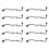 17128602599 Rubber Radiator Hose Intercooler Pipe for 5 Series 1