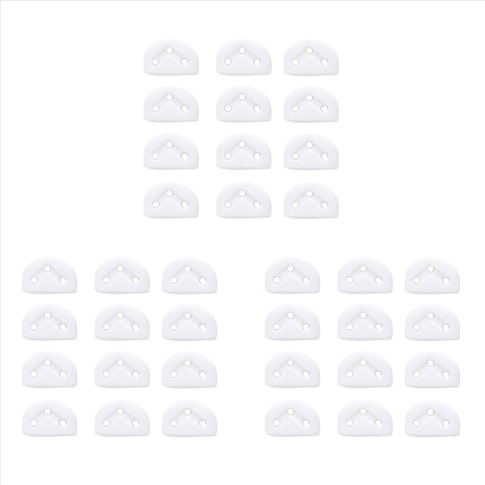 12Pcs Classical Guitar Rollers String Locks Nut Block Clamp, White-image-OPC-PMGFGXZ-NEW