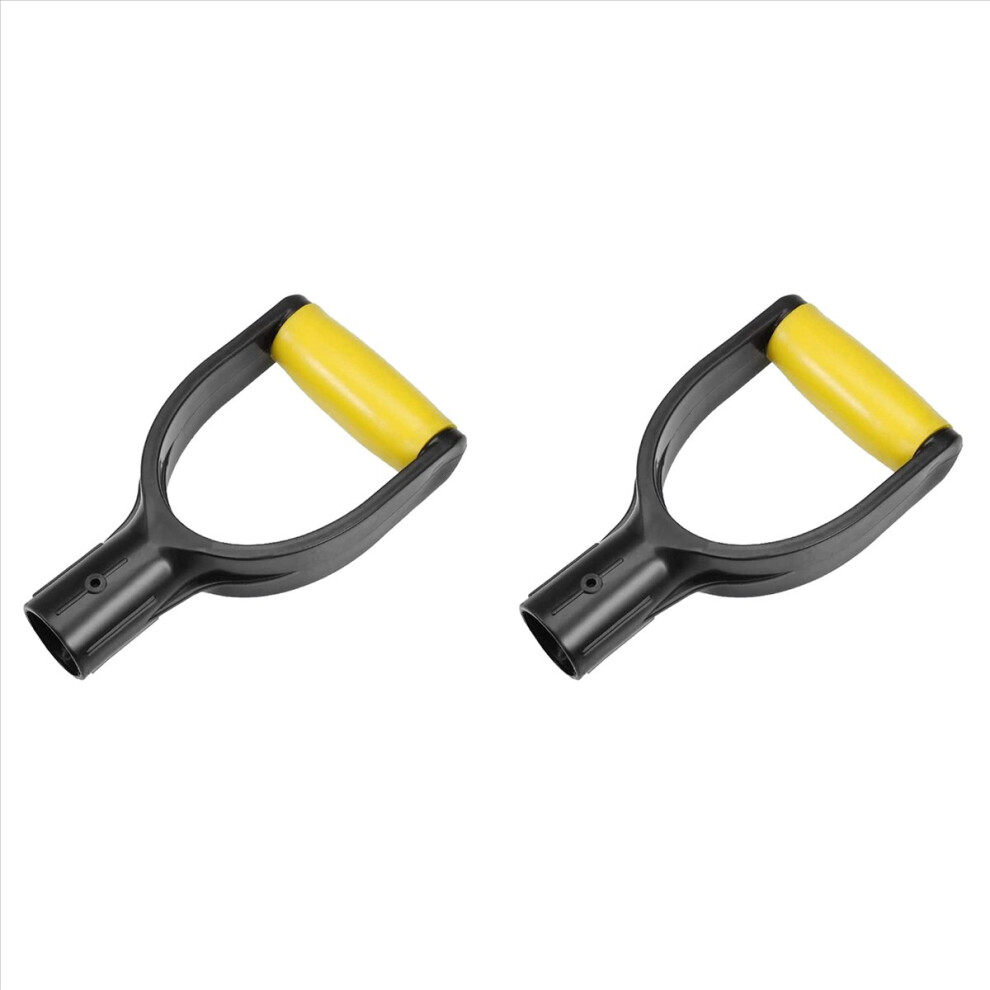 Plastic Spade Handle Shovel D Grip Handle,32Mm Inner Diameter(Yellow) 4713420214600