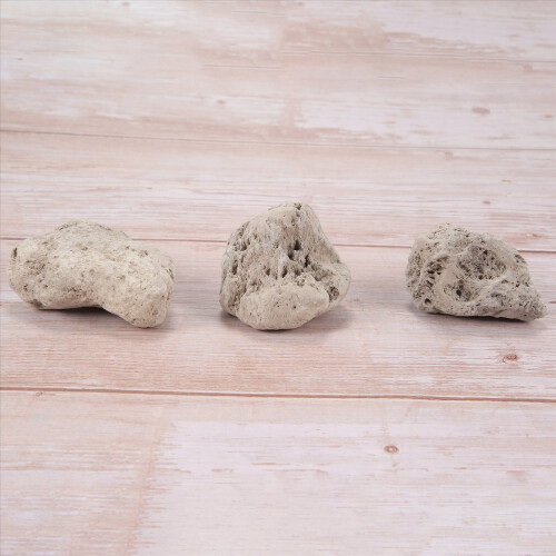Floating Real Rocks Aquarium Landscape Models:S Diameter 4-5CM 3Pcs