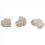 Floating Real Rocks Aquarium Landscape Models:S Diameter 4-5CM 3Pcs 3