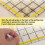 Acrylic Quilting Ruler Set with Double-Colored Grid Lines 6