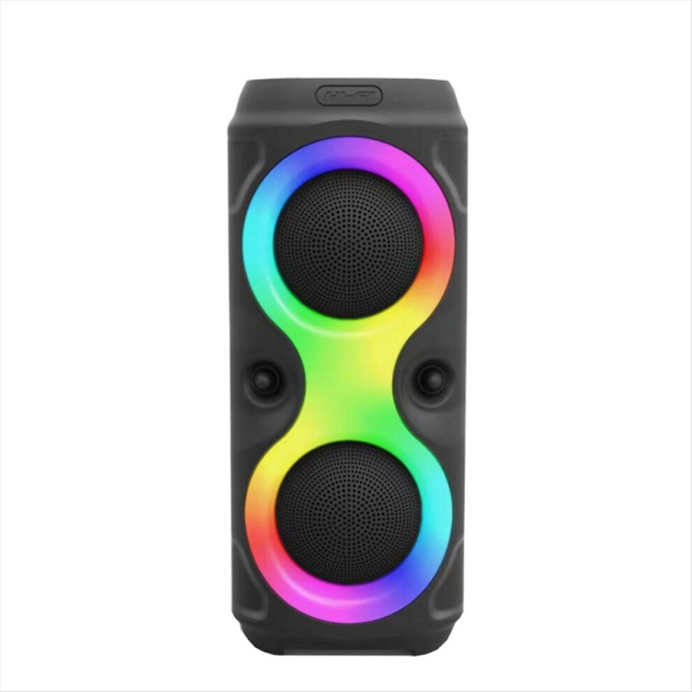 Bluetooth Speaker Portable Subwoofer Speaker With Rgb Fm/Aux 4853290824445
