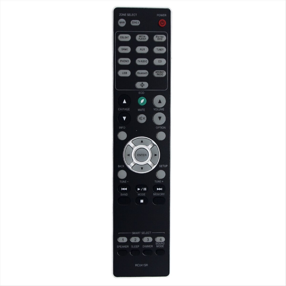 Rc041sr Remote Control Replacement For Audio/Video Receiver 4853290828269