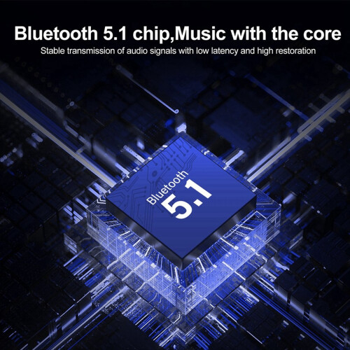 A4 Bluetooth 5.1 Receiver Wireless Audio Adapter with 1