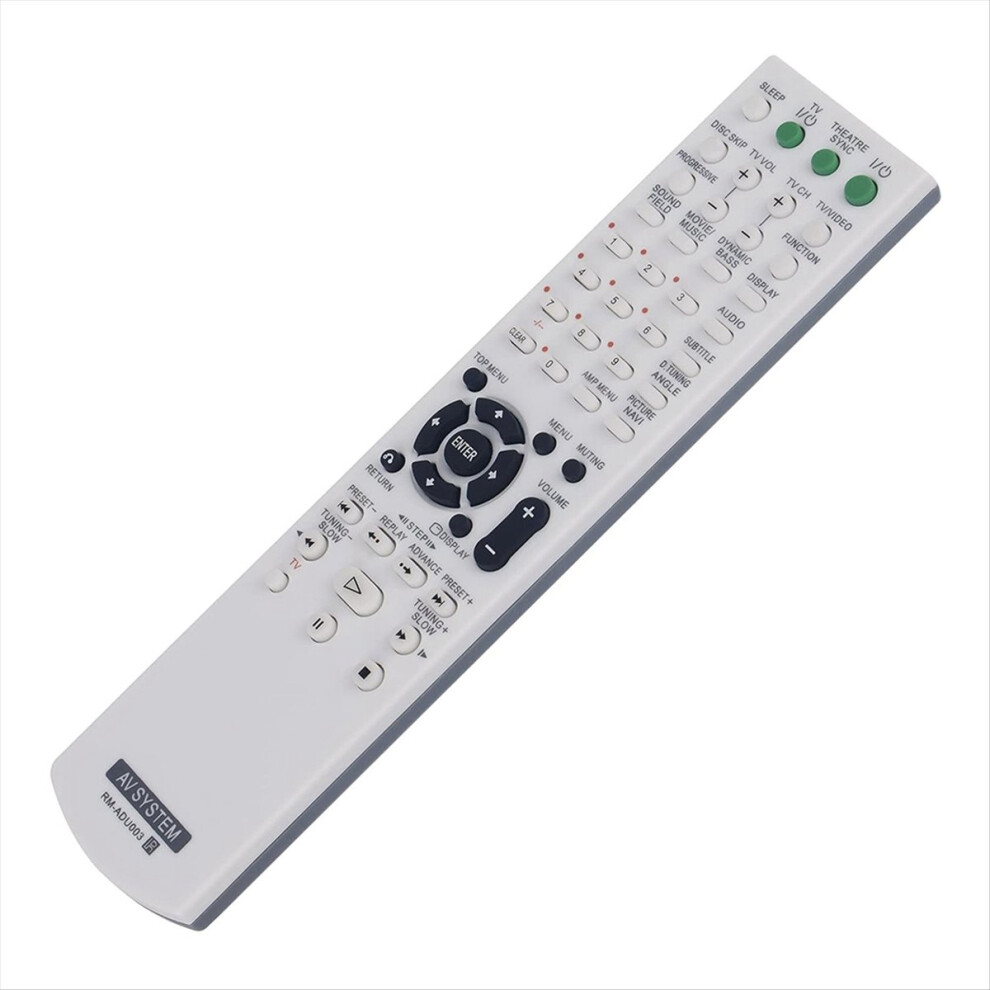 Rm-Adu003 For Av Remote Control Theater System Dav-Dx155 Dx255 4853290828979