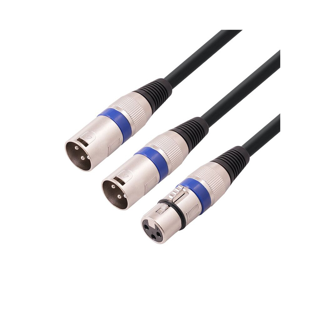 Xlr Female To Dual Xlr Male Y Splitter Cable, Xlr Splitter Cable, A 4853290836745