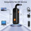 Bluetooth 5.2 Audio Receiver 3.5mm AUX Adapter with Mic for Headphone 6