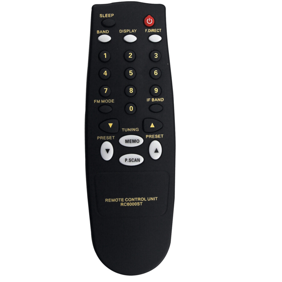 Replace Rc6000st Remote For St6000 Am/Fm Radio Stereo Tuner 4853290841596