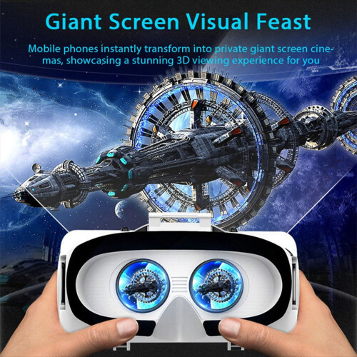 3D Virtual Reality Viar Goggles Smart Helmet Lenses 1
