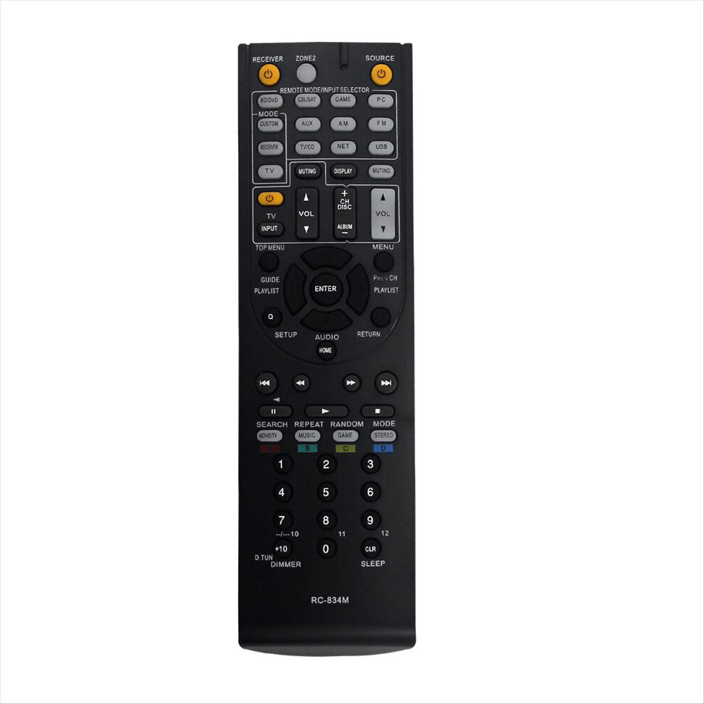 Rc-834M Replace Remote For Av Receiver Tx-Nr515 Tx-Nr414 4854173760904