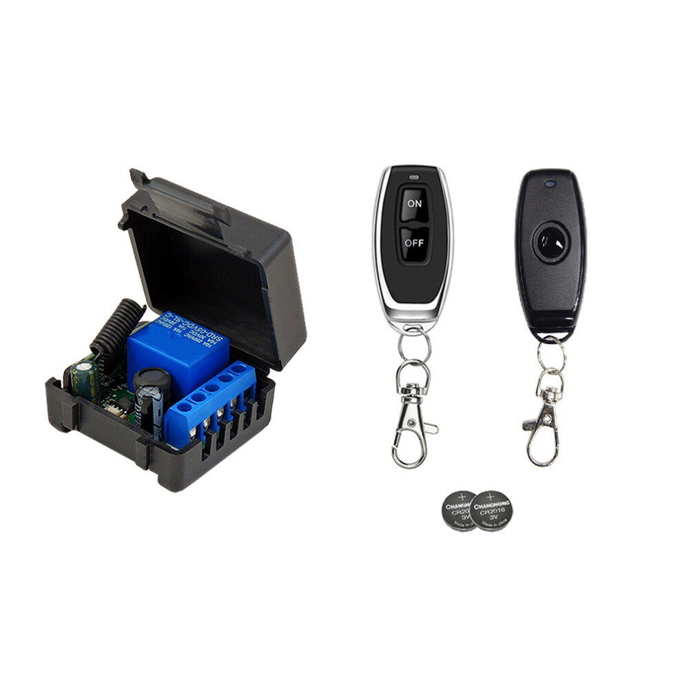 433 Mhz Switch Receiver Dc 12V Receiver Module With 2 Transmitter 4854173765725