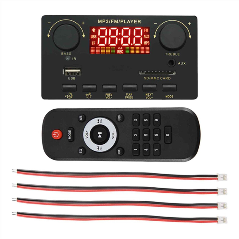 2X40w Amplifier Bluetooth 5.0 Mp3 Player Wav Decoder Board(A) 4854173764841