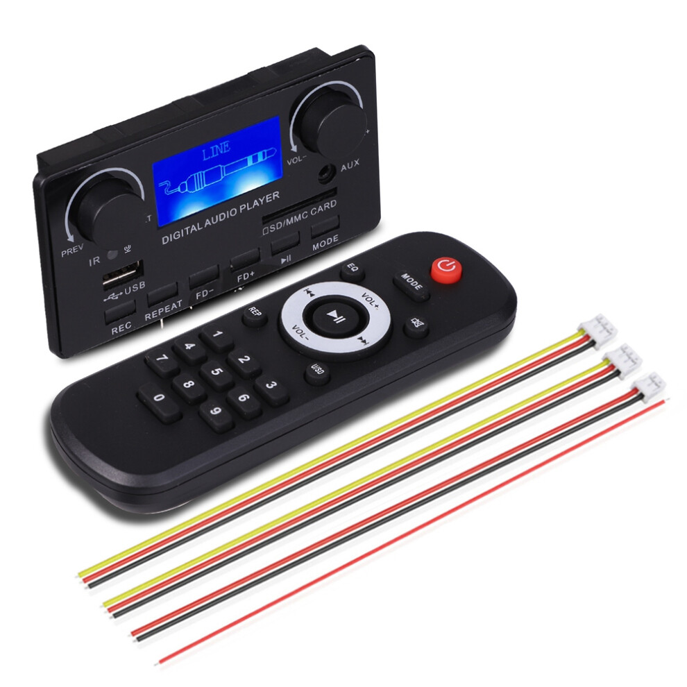 Bluetooth 5.0 Mp3 Decoder Board Support Handsfree Recording For Car 4854173764865
