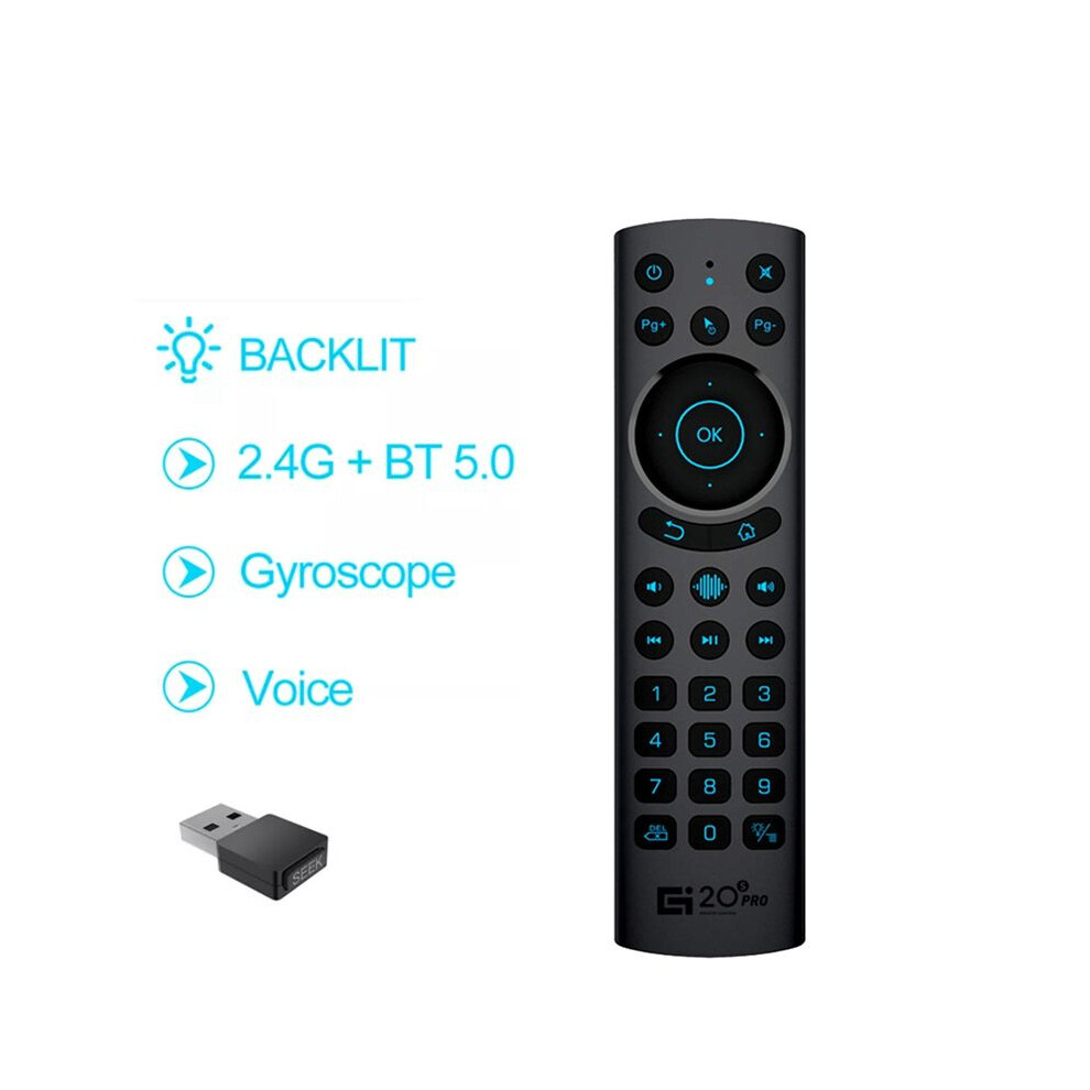G20s Pro Bt5.0 2.4G Wireless Smart Voice Air Mouse 4854173764322