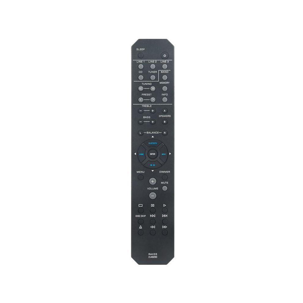 Replace Remote Control For Stereo Receiver R-S202 R-S202bl 4854173771979