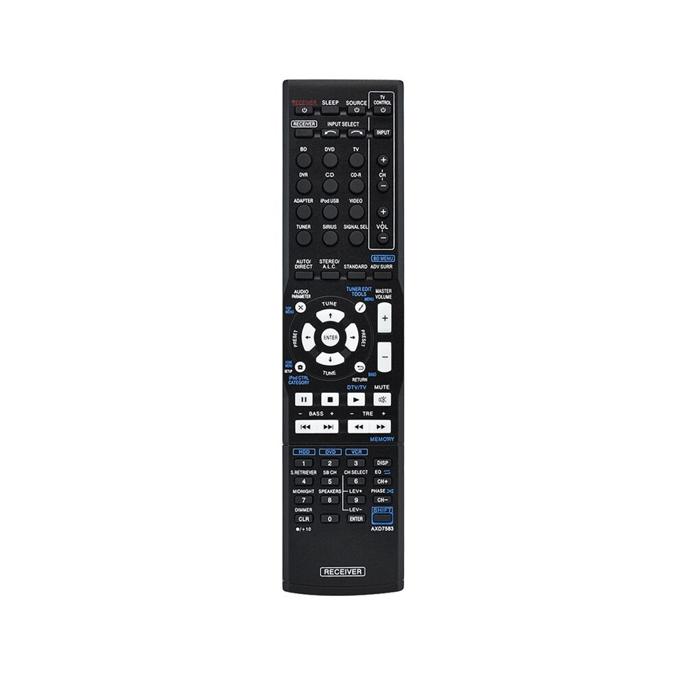 Axd7583 Remote Control For Pioneer Av Receiver Black 4854173771726