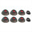 8Pcs Ear Tips Earbuds for Tune Flex Bluetooth-Compatible in-Ear A 1