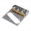 TL Guitar Pickup Ring for Bridge Style Metal Frame Silver 3
