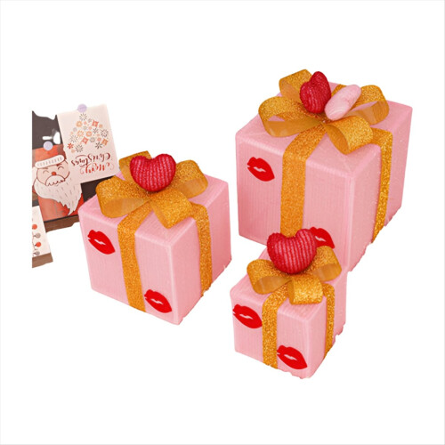 Love Lips Gift Box Three-Piece Set Valentine'S Day Gift Box A 1