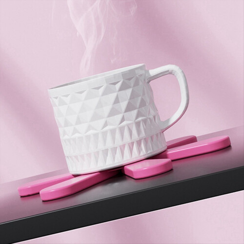 Silicone Trivets Set with Stand Insulate Pot Holders for Hot Pots 1