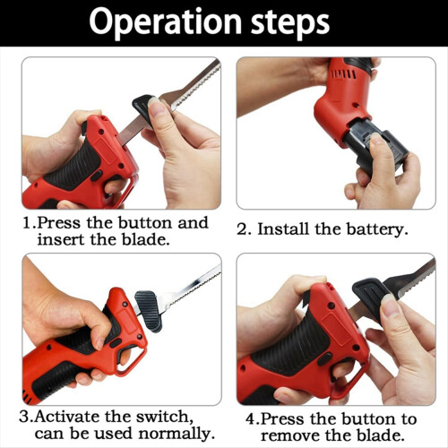 Rechargeable Electric Fillet Knife EU Plug 1