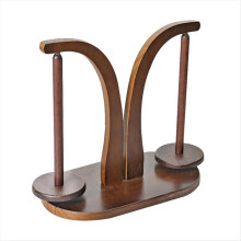Disc Double-Shaft Bobbin Holder Hand-Woven Wool Holder Retro Color
