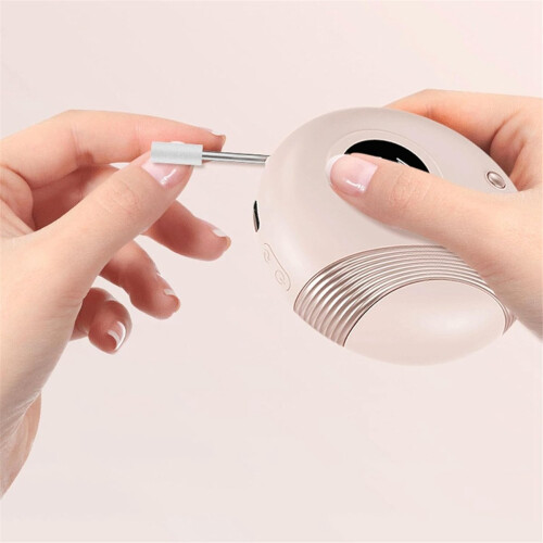 Electric Nails Cutter Nails Trimmer Nails Light Nails Cutter White 1
