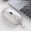 Wireless Computer Mouse with Battery Level Visible Rechargeable B 2