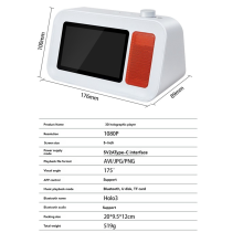 3D Holographic Player Bluetooth 5.2 HIFI Speaker Advertising Player A