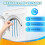 For ThermaPro 10-in-1 Steam Mop Cleaner Microfiber Pads 5