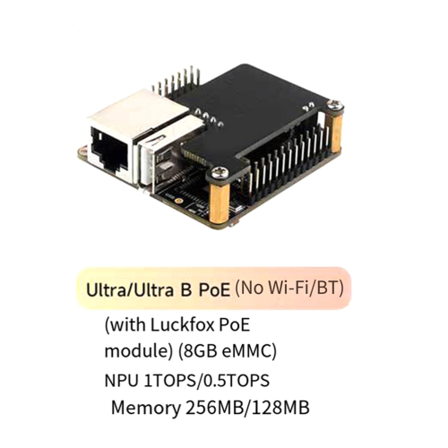 For Ultra Development Board, 8GB EMMC, No-WIFI-with-POE 2
