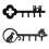 Key Holder 4 Hooks Entryway Key Organizer Black Wall Mounted Key 1