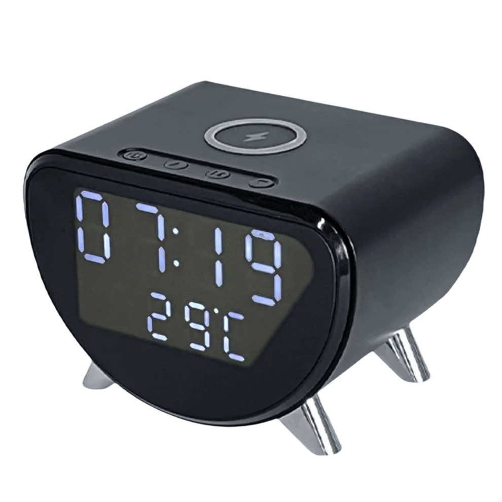 Multifunctional Alarm Clock Temperature Clock Wireless Charger 4854173704250