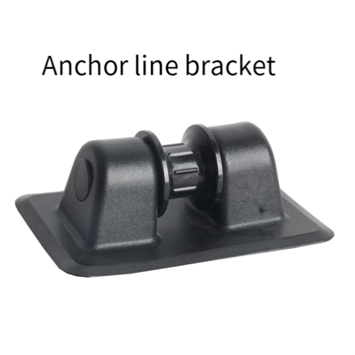 PVC Inflatable Boat Anchor Rope Buckle Holder Row Roller Support 2