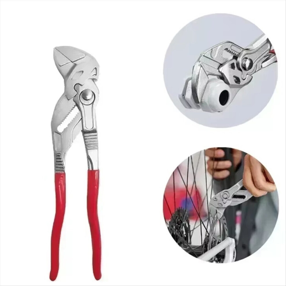 Adjustable Multi-Purpose Clamp Wrench Fast Water Pump Pliers 10Inch 4854173719605