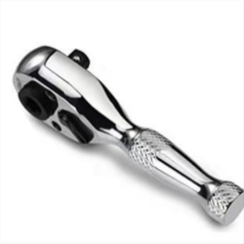 Dual Head Stubby Ratchet Handle 1/4Inch Drive Finger Ratchet Spanner 4711478444857