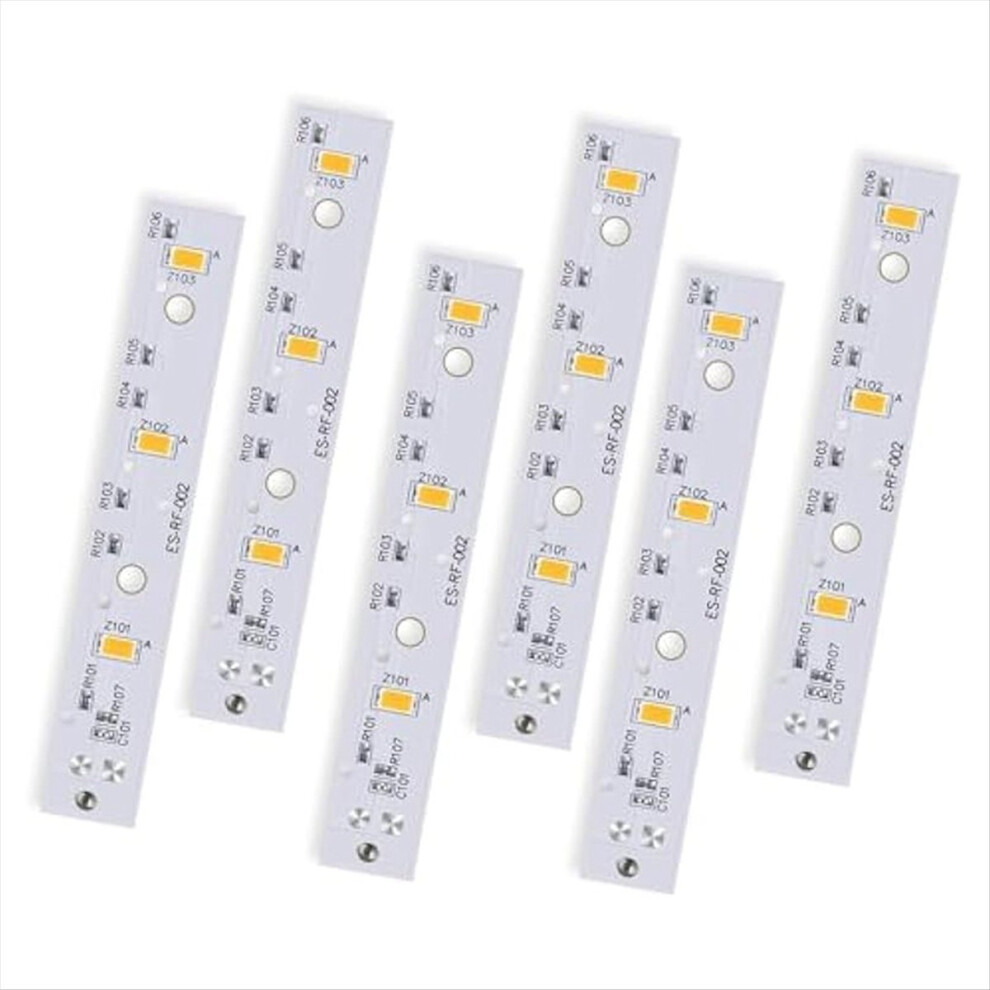 Wr55x26671 Refrigerators Led Light Board, Freezer Light Board 6Pcs 4711478445007