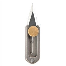 Pure Titanium Mini Push Knife Titanium Alloy Edc Keychain