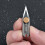 Pure Titanium Mini Push Knife Titanium Alloy Edc Keychain 2