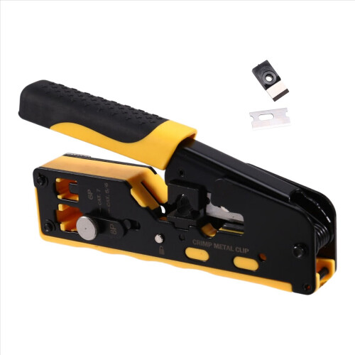 RJ45 Cat7 Crimp Tool Ethernet Crimping Tool Wire Cutter Crimper 1