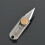 Pure Titanium Mini Push Knife Titanium Alloy Edc Keychain 7