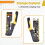 RJ45 Cat7 Crimp Tool Ethernet Crimping Tool Wire Cutter Crimper 6